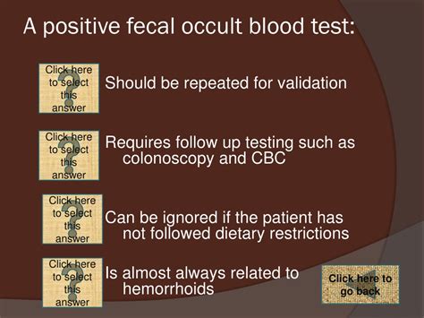 Positive ocdult blood icd 10